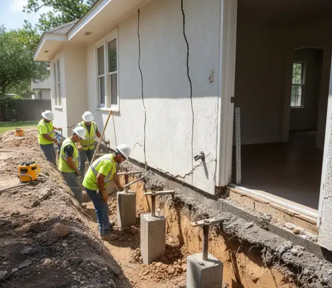 Foundation Leveling and Repair in San Antonio Renovations