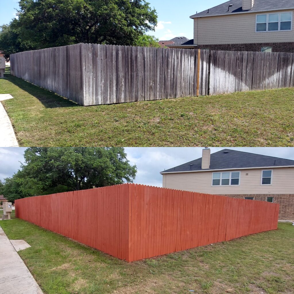 Fence Deck construction